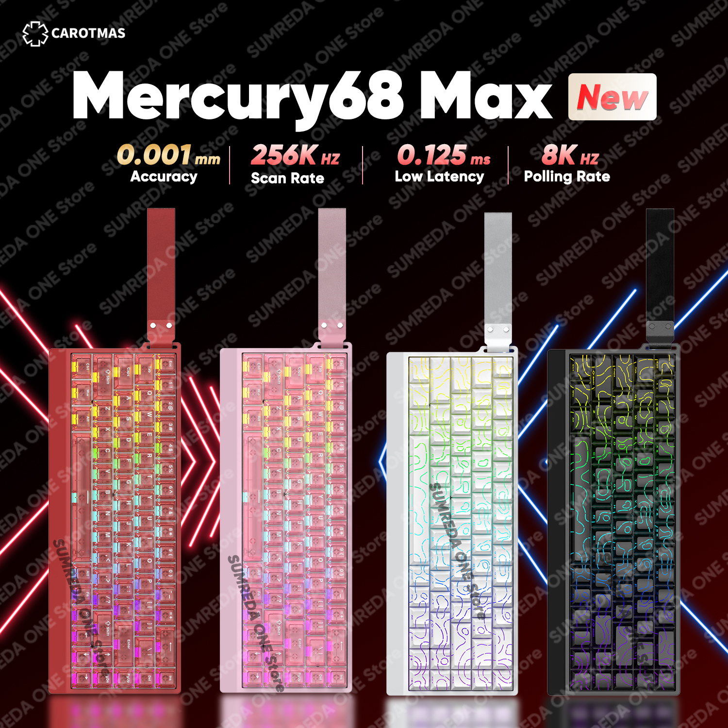 Gaming Keyboard Expensive - IROK Carotmas Mercury68 Max mars68 pro