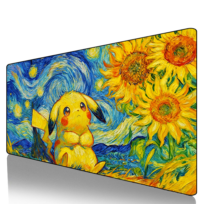 Gaming Keyboard Tactile - Mouse Pad Pokemon Pikachu Gengar Cool