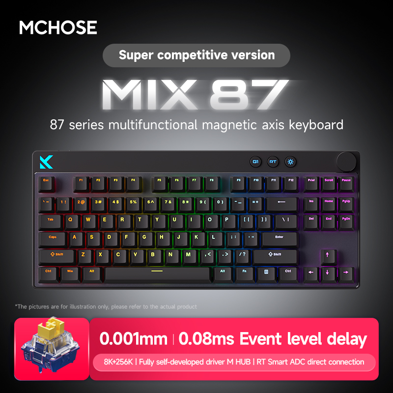 Gaming Keyboard Expensive - MCHOSE Mix 87 Mechanical Keyboard Customized