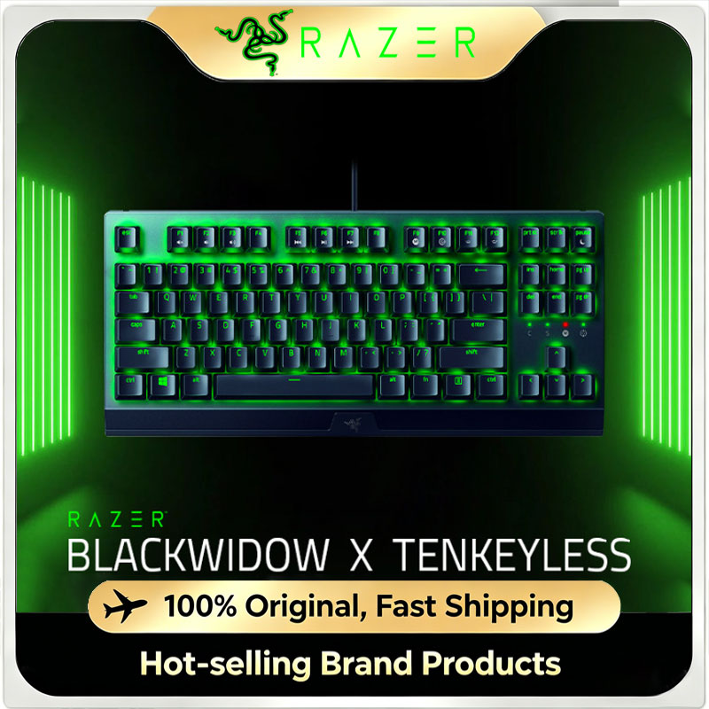 Gaming Keyboard Expensive - Original Razer BlackWidow X Tenkeyless Wired