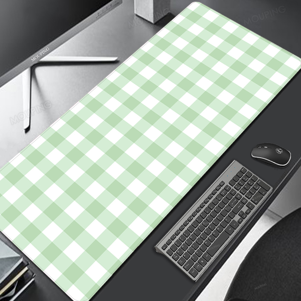 Pink Lattice Mouse Pad Kawaii  - Gaming Keyboard And Mouse Combo 评论和价格