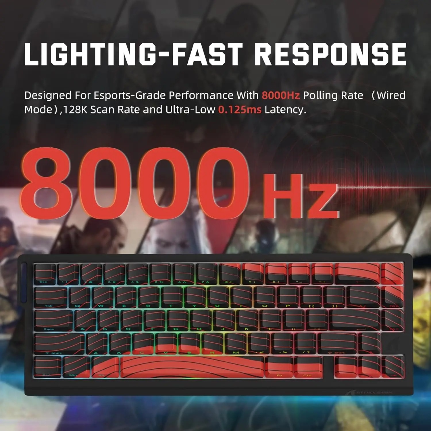 ATTACK SHARK X68 PRO HE Wirele - Gaming Keyboard Brand 评论和价格