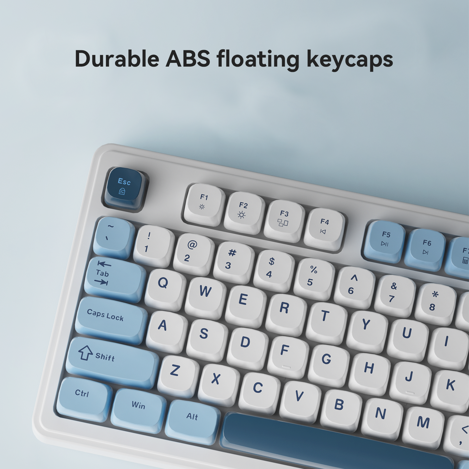 AJAZZ AF98 Wireless\Wired-Film - Keyboard Gaming Blue Switch 评论和价格