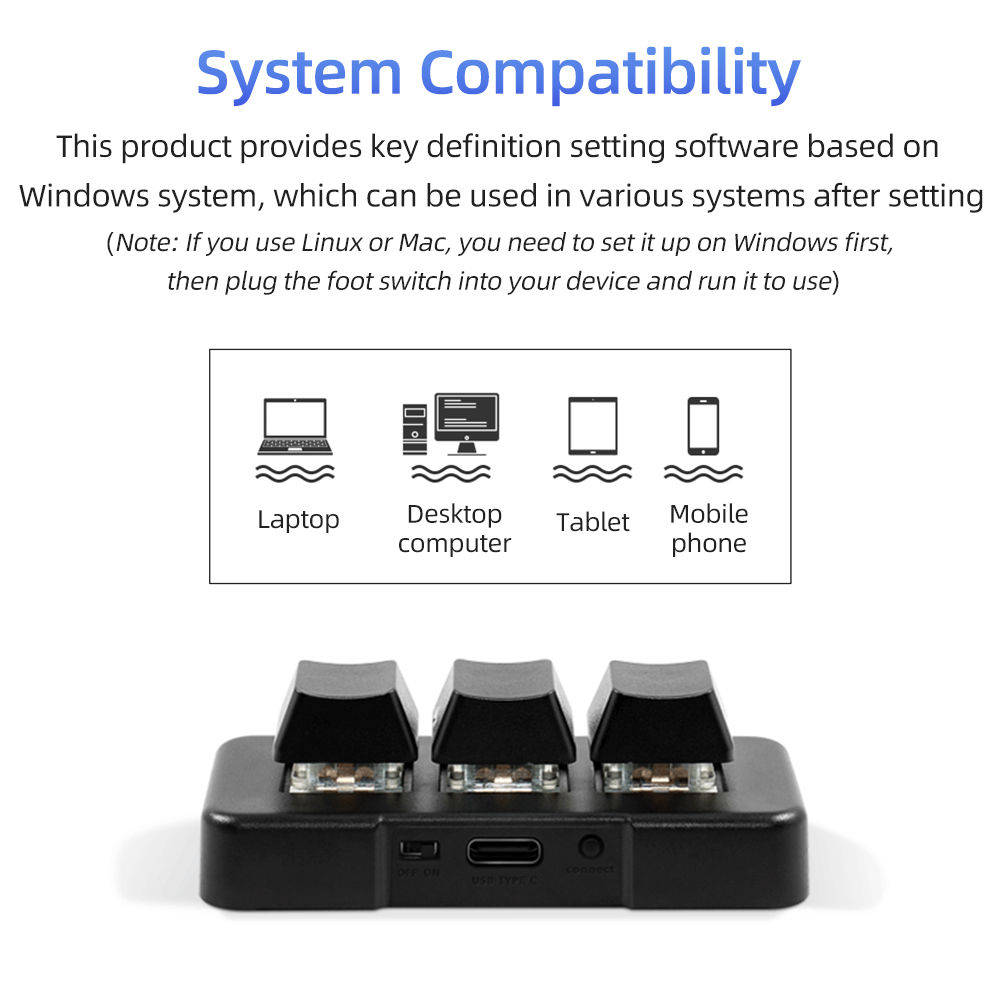 MK321-Pro Small Keyboard 3-key - Gaming Keyboard Brand 评论和价格