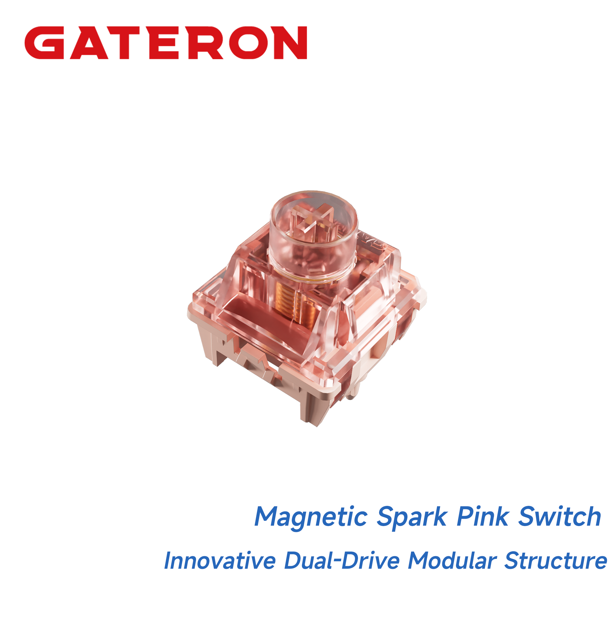 GATERON Magnetic Spark Series  - Gaming Keyboard Hall Effect Switches 评论和价格