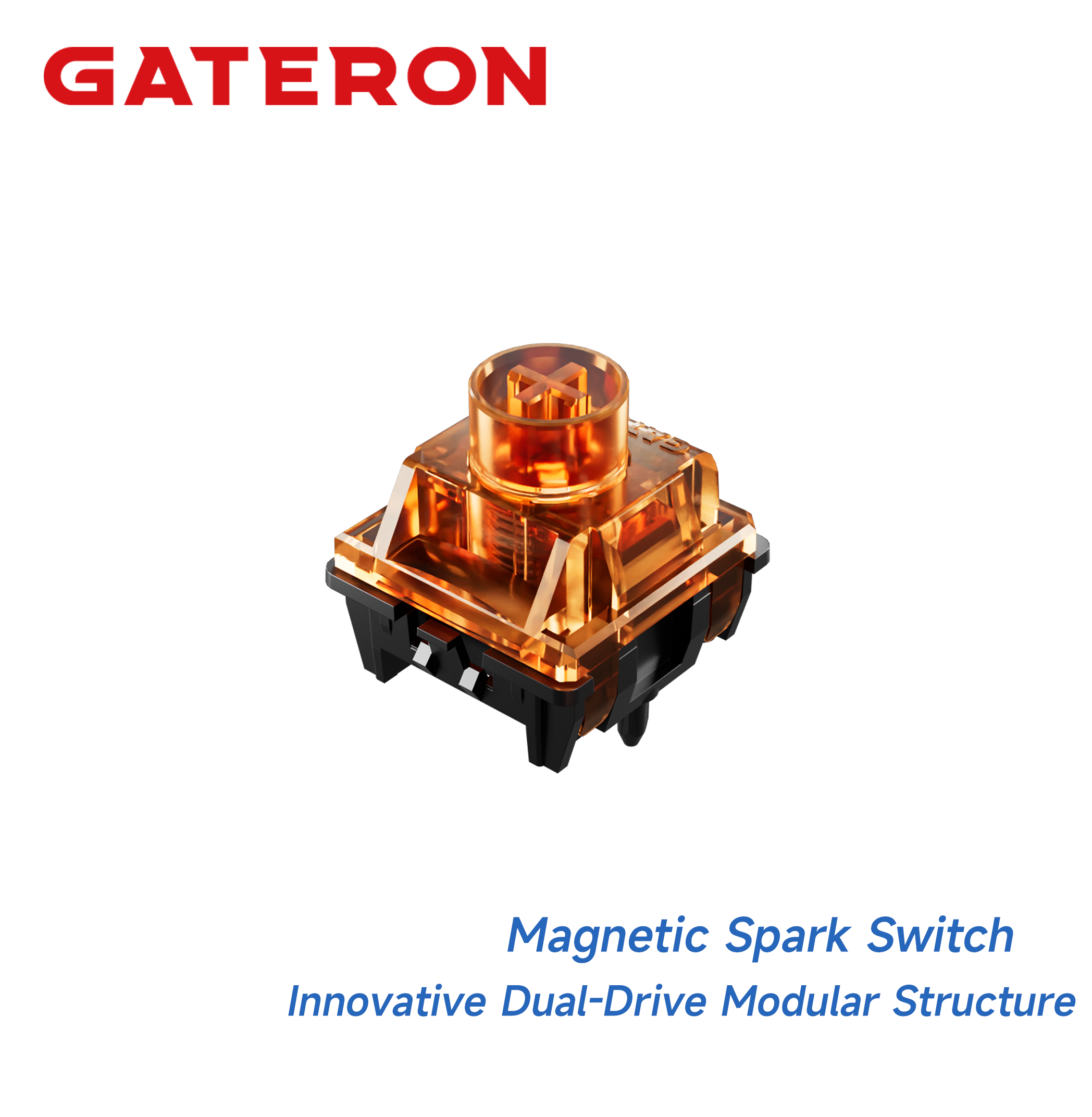GATERON Magnetic Spark Series  - Gaming Keyboard Hall Effect Switches 评论和价格