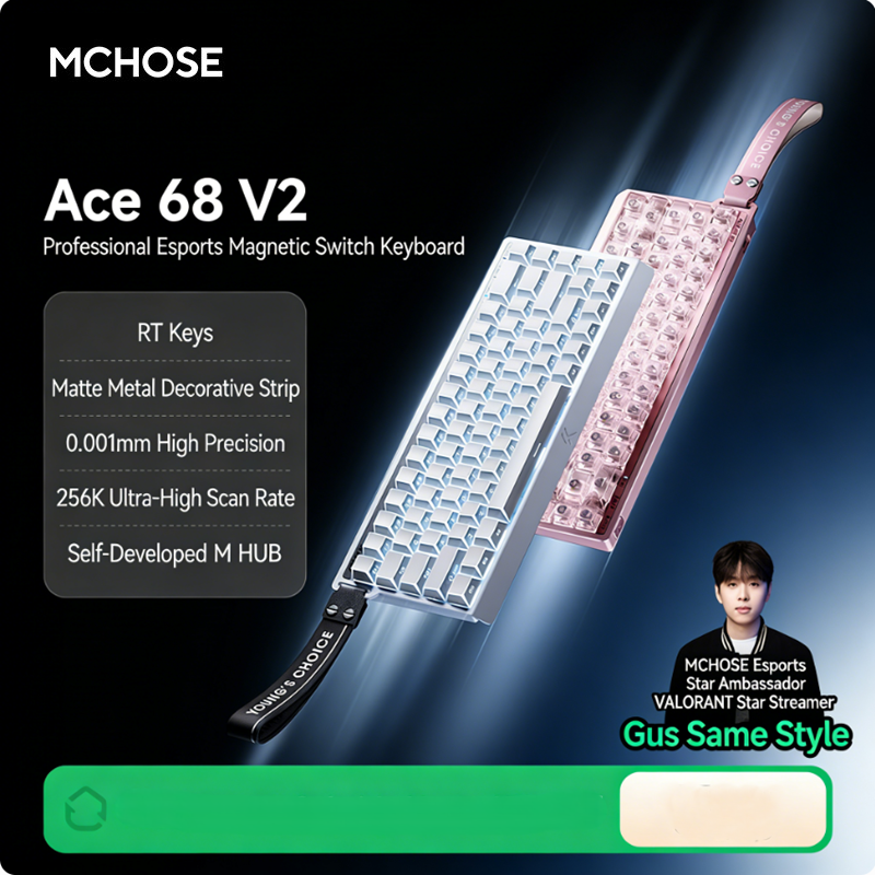 MCHOSE ACE 60 Pro ACE68 V2 Cus - Gaming Keyboard Expensive 评论和价格