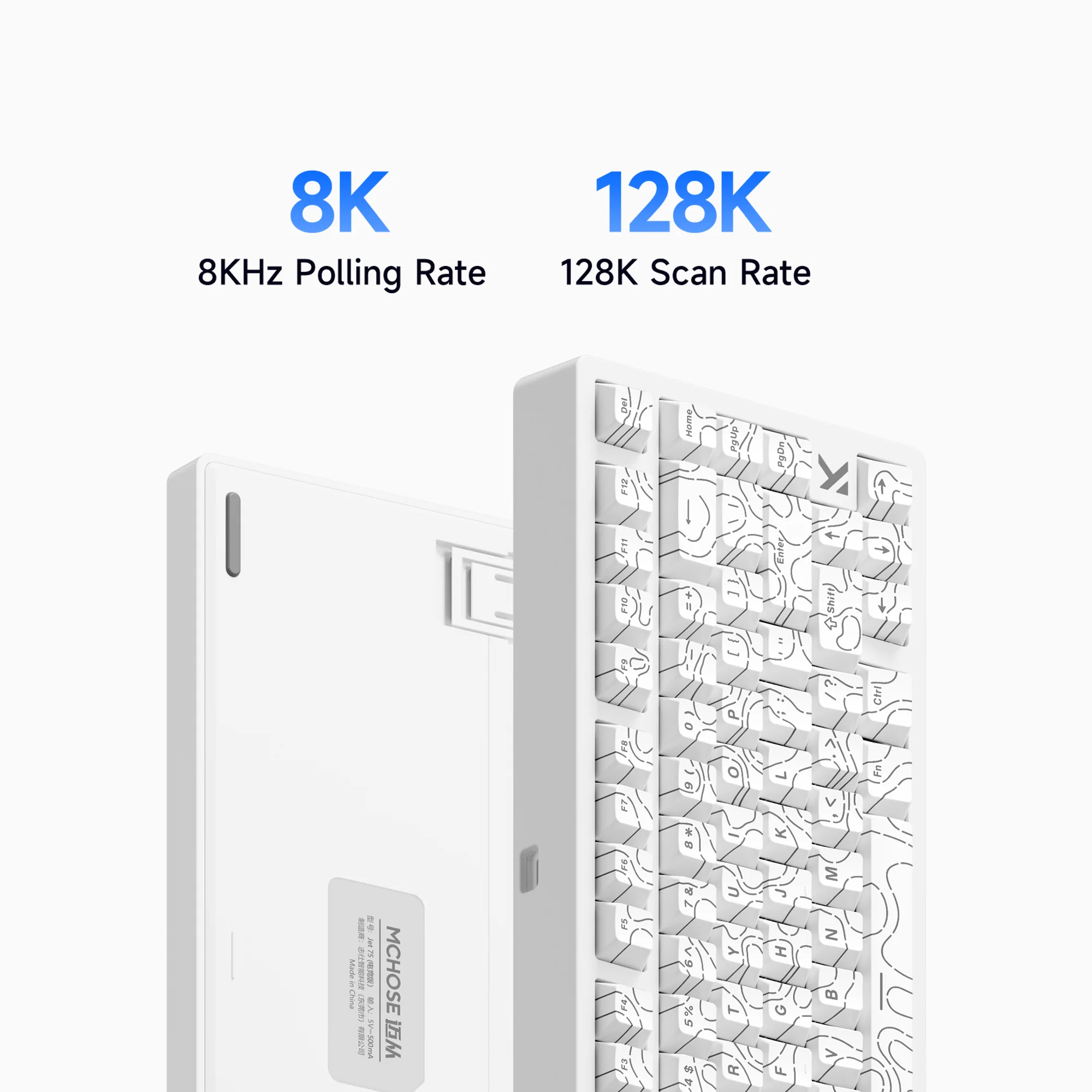 MCHOSE Jet 75 Magnetic Switch  - Gaming Keyboard Hall Effect Switches 评论和价格