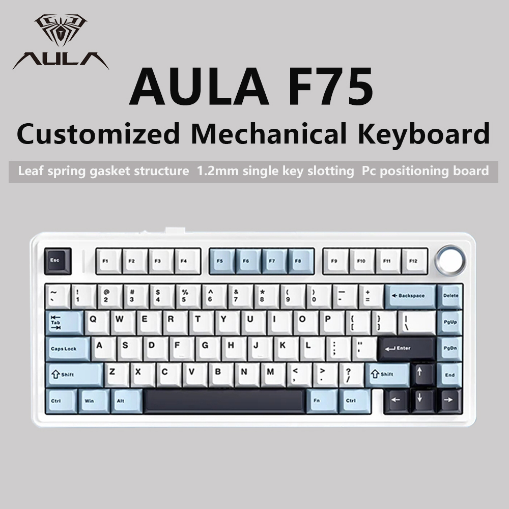 AULA F75 2.4G Wireless/Bluetoo - Gaming Keyboard Brand 评论和价格