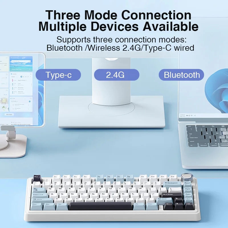 AULA F75 2.4G Wireless/Bluetoo - Gaming Keyboard Brand 评论和价格