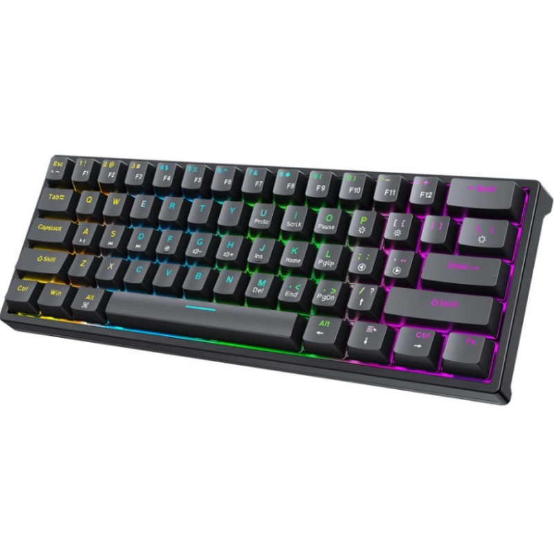 BAJEAL K101 Wired 61-Key Mecha - Keyboard Gaming Blue Switch 评论和价格
