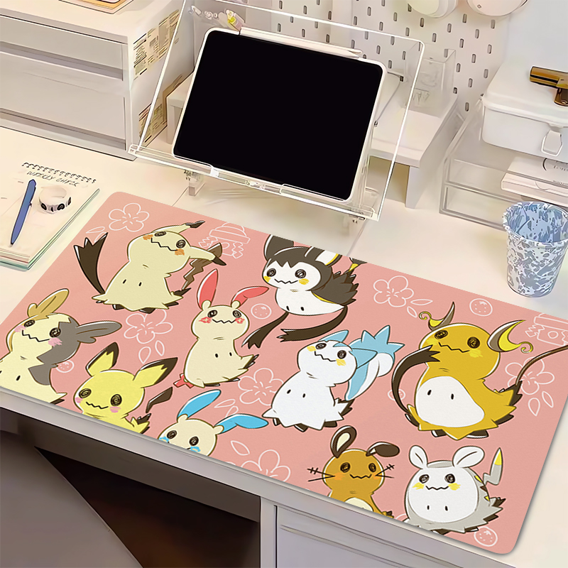 Natural Rubber Mouse Pad Pokem - Gaming Keyboard Tactile 评论和价格