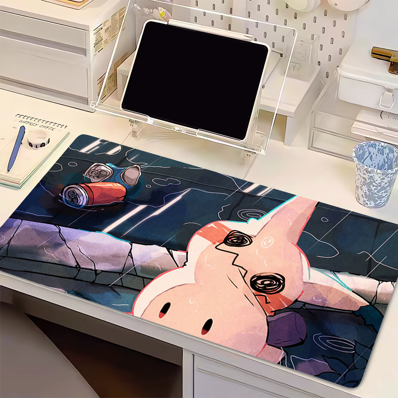 Natural Rubber Mouse Pad Pokem - Gaming Keyboard Tactile 评论和价格