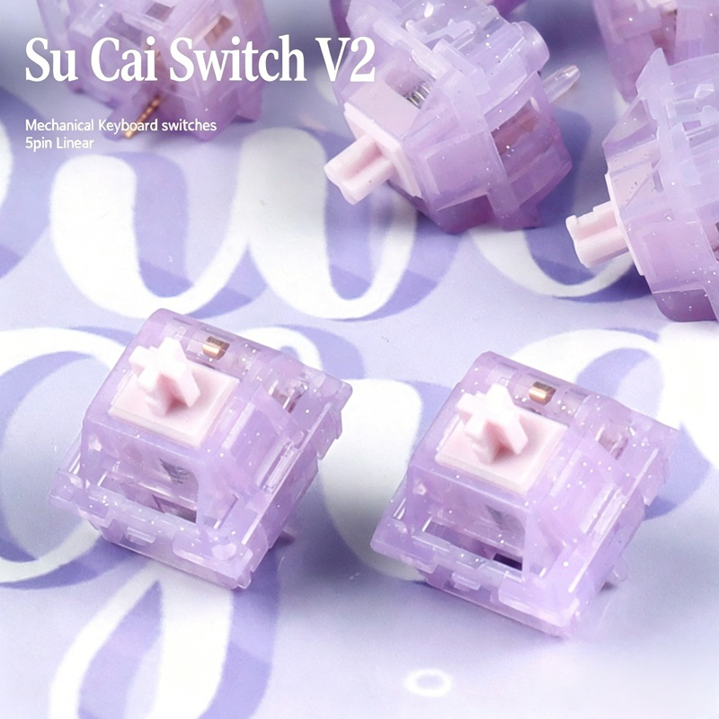 SU Color V2 Switches Linear Sw - Gaming Keyboard Thocky 评论和价格