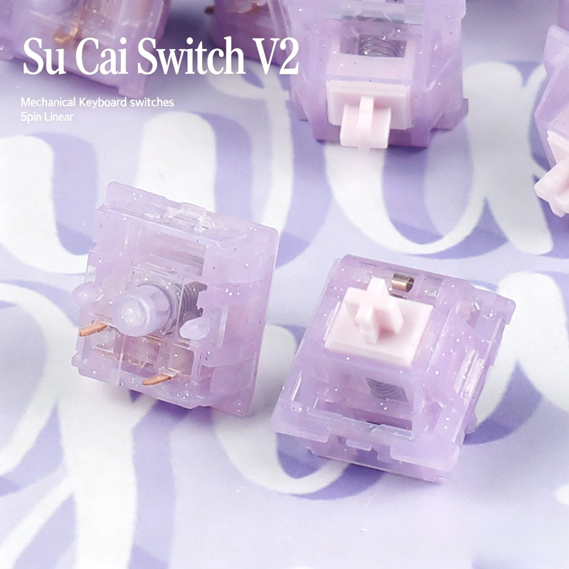 SU Color V2 Switches Linear Sw - Gaming Keyboard Thocky 评论和价格