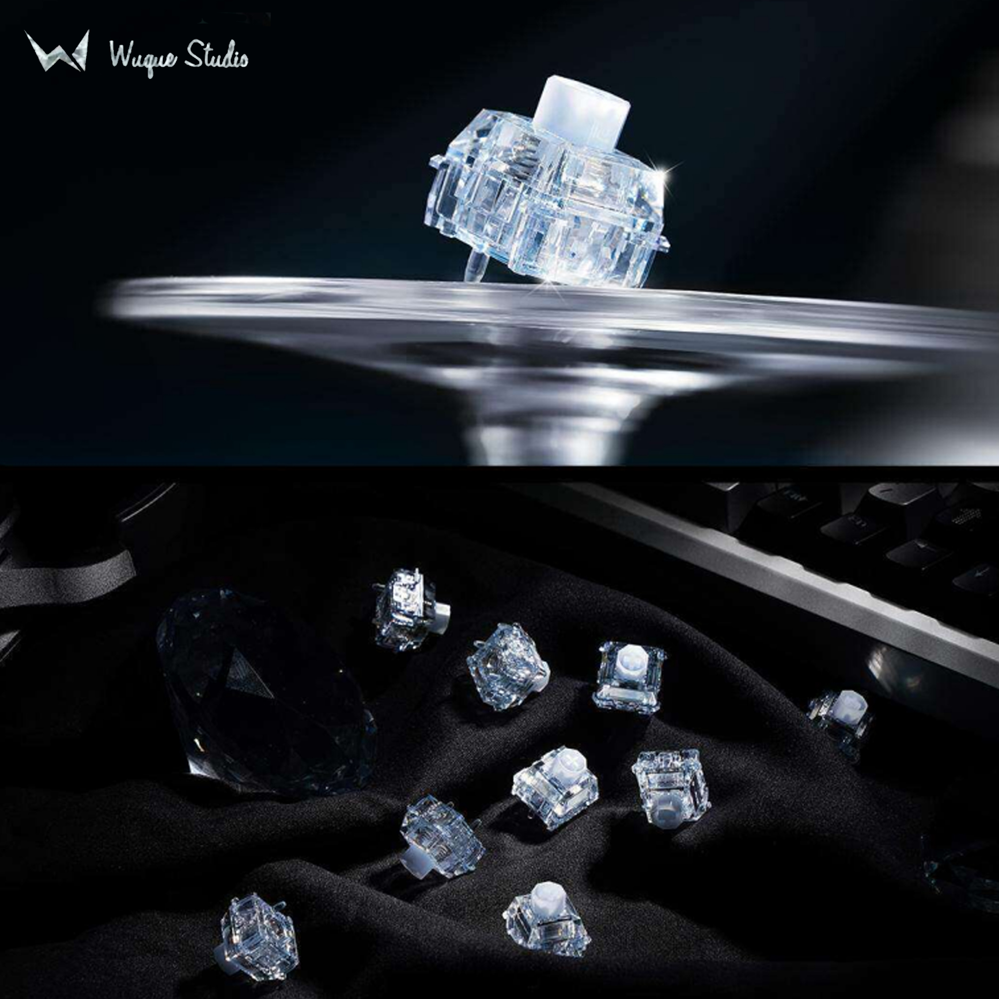 WS Wuque Studio Babao Diamond  - Gaming Keyboard Hall Effect Switches 评论和价格