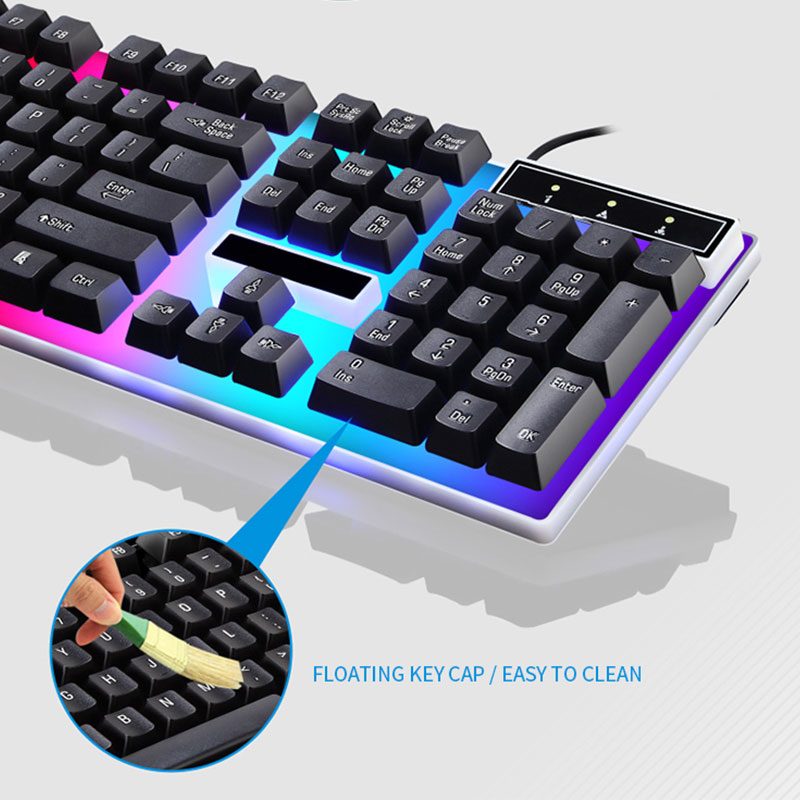 RGB Gaming Keyboard Gamer Keyb - Gaming Keyboard And Mouse Combo 评论和价格