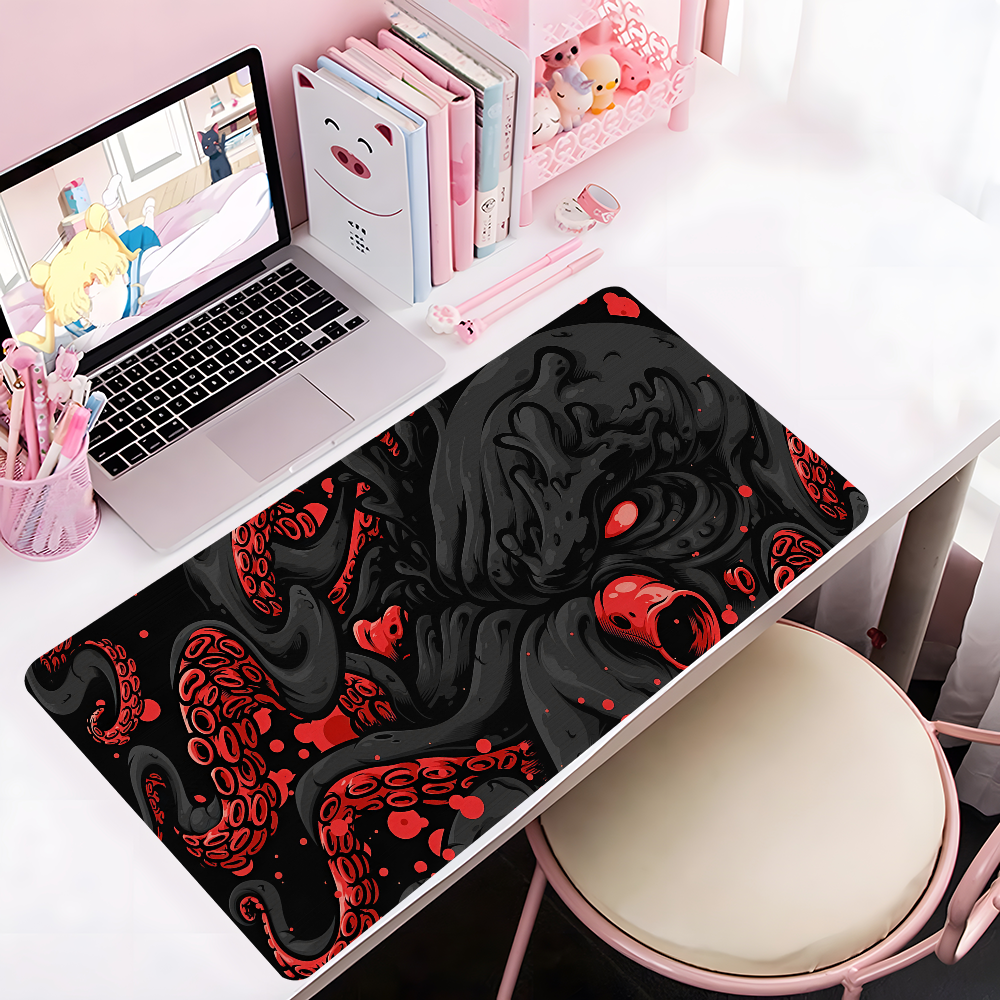 Octopus Monster Mousepad Large - Gaming Keyboard And Mouse Pad 评论和价格