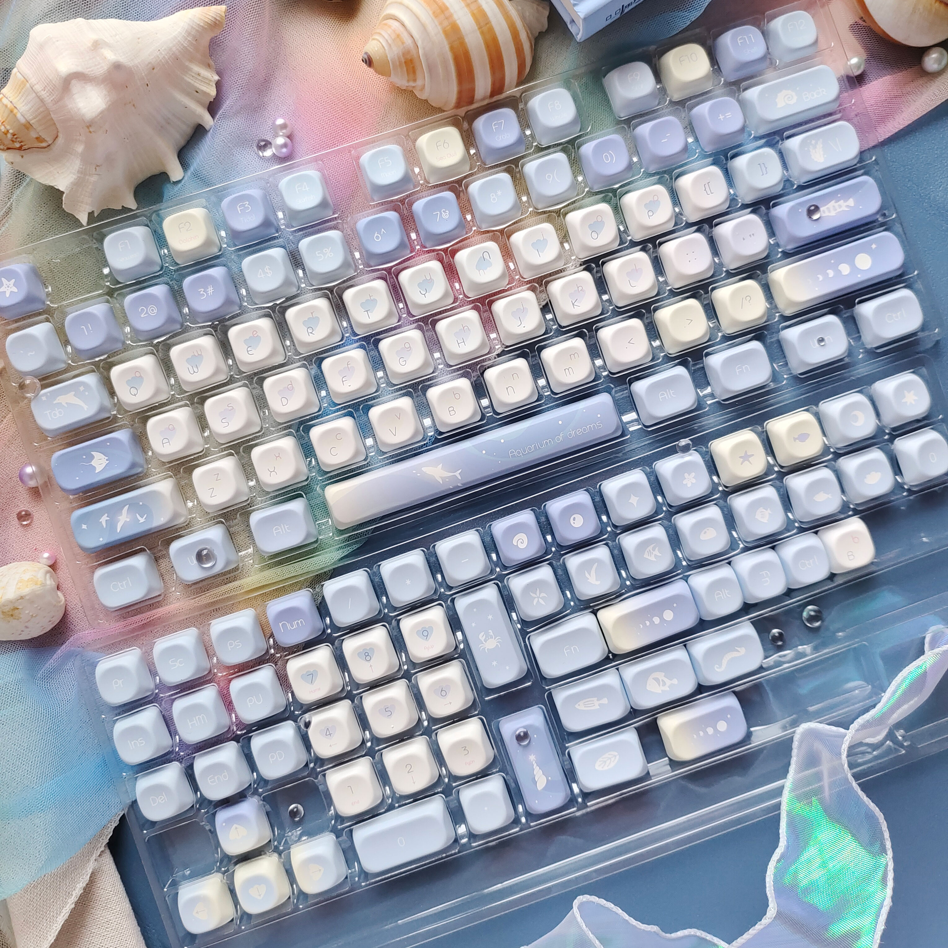Five Sided Dye Sublimation Key - Keyboard Gaming Blue Switch 评论和价格