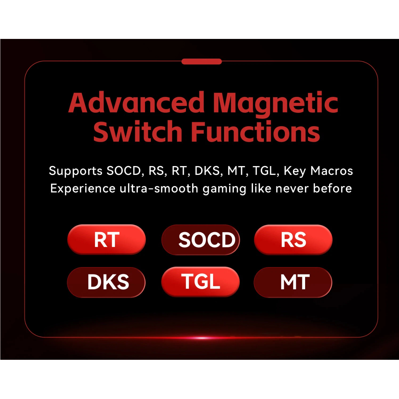 FGG MADLIONS MAD68 HE Hall Eff - Gaming Keyboard Hall Effect Switches 评论和价格