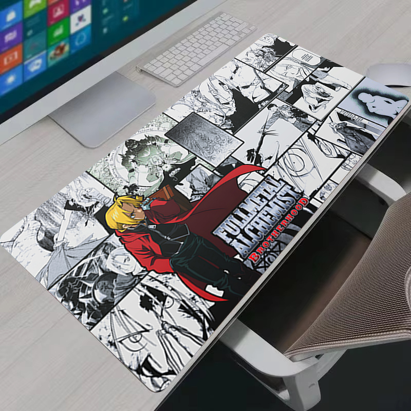 Mouse Pad Large Fullmetal Alch - Gaming Keyboard Tactile 评论和价格