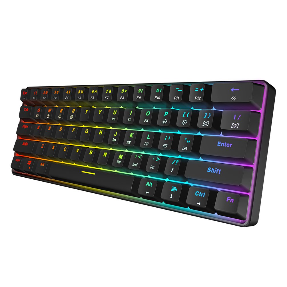 SKYLOONG GK61 Mini Portable 60 - Gaming Keyboard Brand 评论和价格