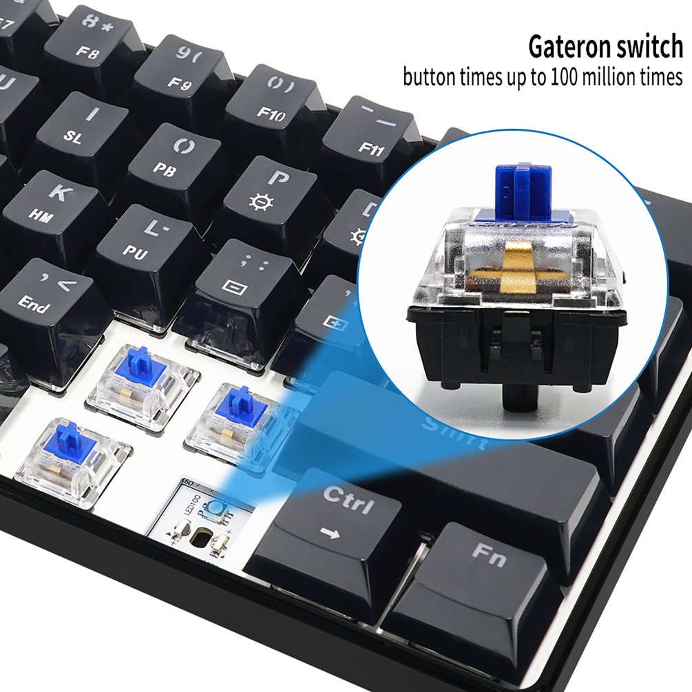 SKYLOONG GK61 Mini Portable 60 - Gaming Keyboard Brand 评论和价格