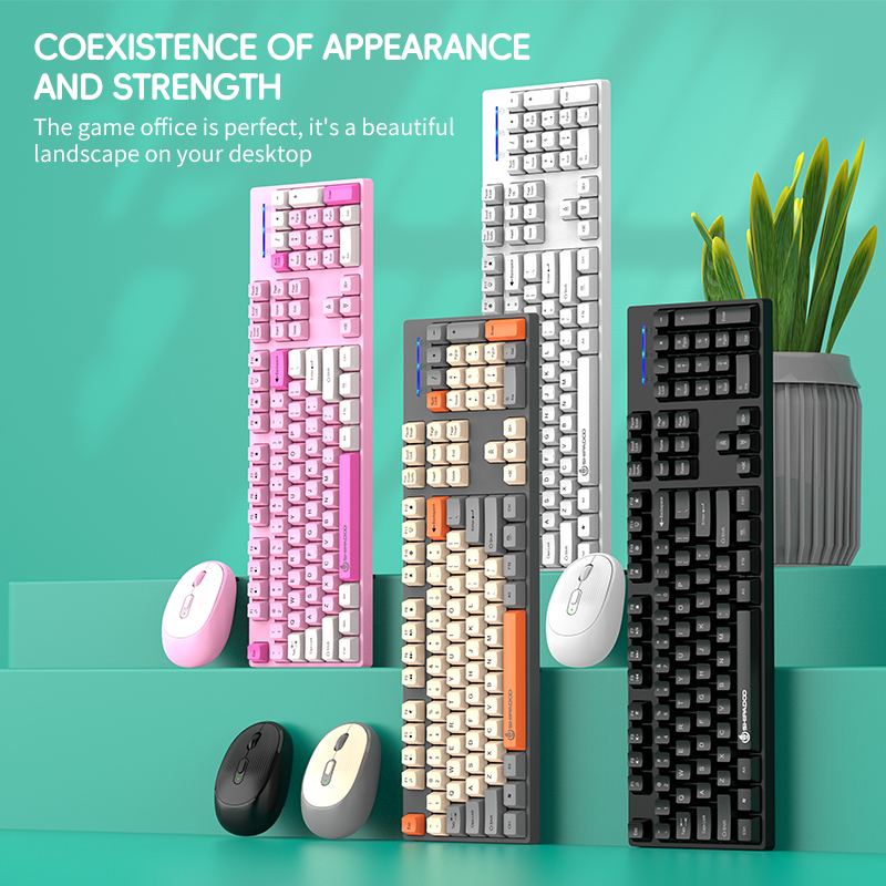 SHIPADOO W1060 2.4G Wireless G - Gaming Keyboard Extension 评论和价格