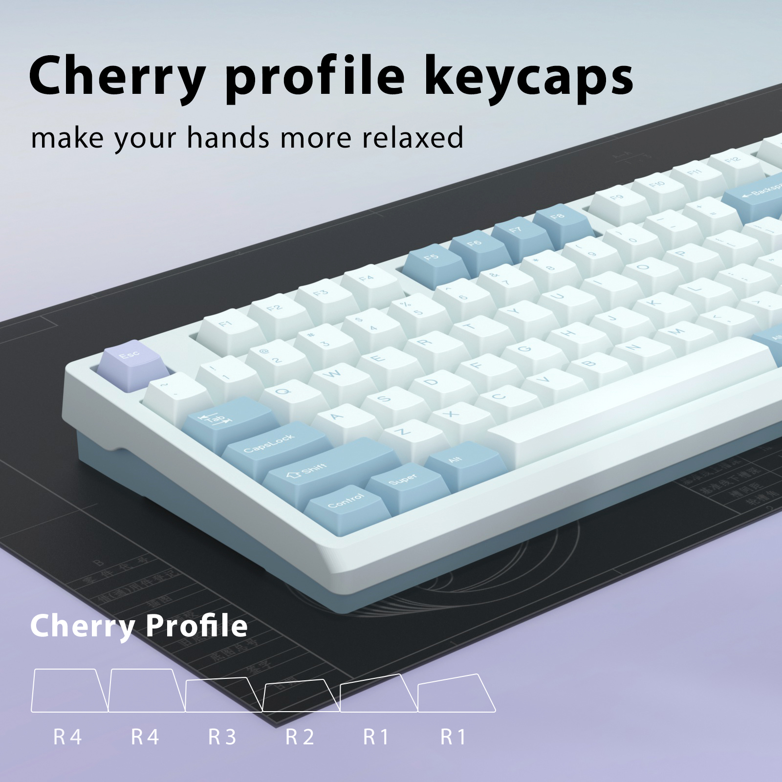 KBDiy GMK Illusion Keycap Cher - Gaming Keyboard Extension 评论和价格