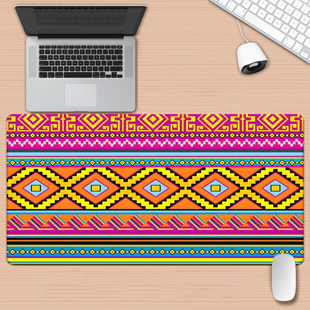 Brand Tribal Orange HD Printed - Gaming Keyboard Brand 评论和价格