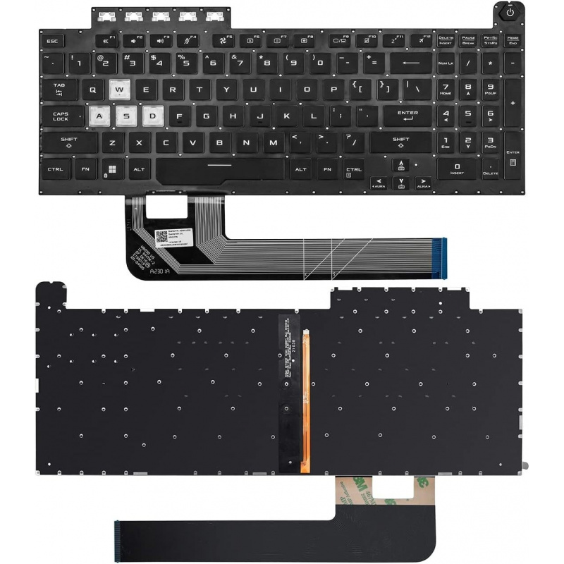 LL+ New US Keyboard for Asus T - Gaming Keyboard Asus 评论和价格